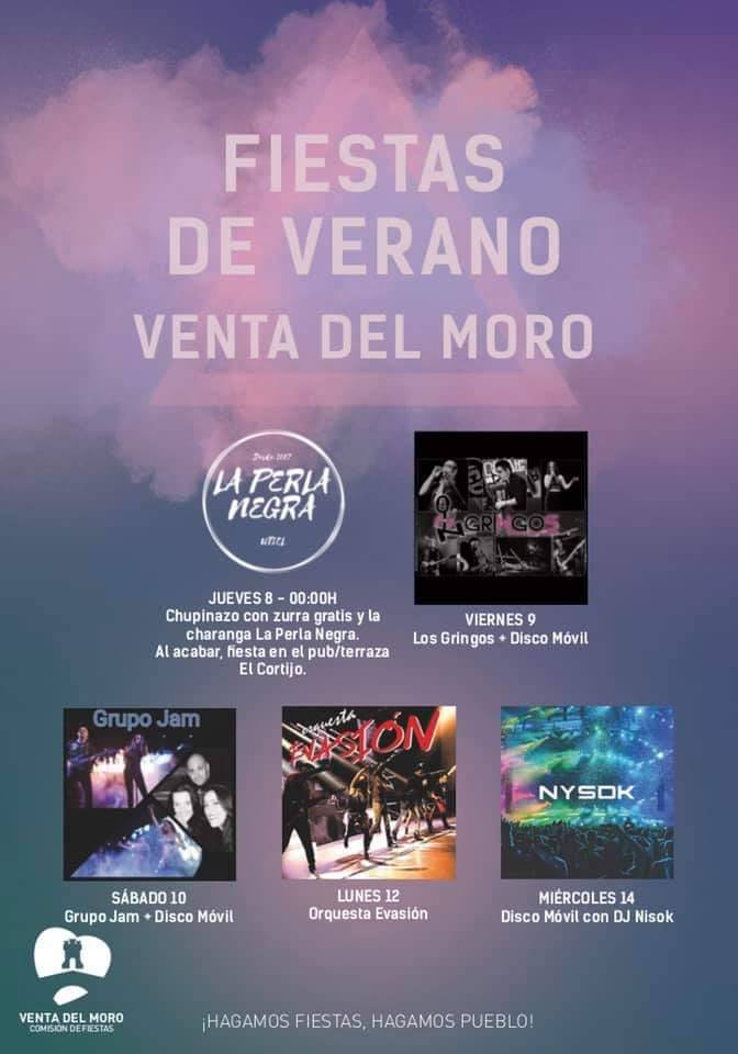 fiestas verano venta del moro